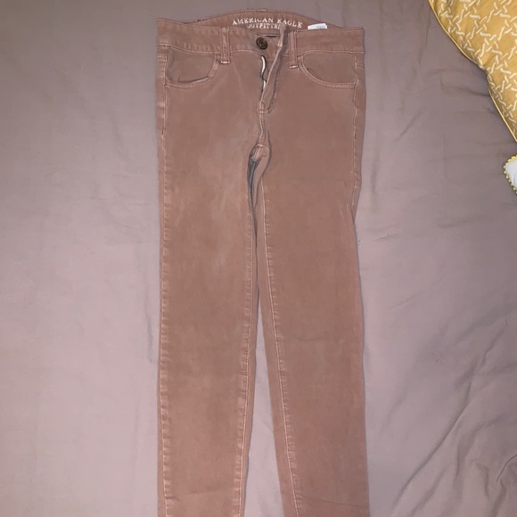Soft pink jeggings size 0 X Long - Picture 2 of 4